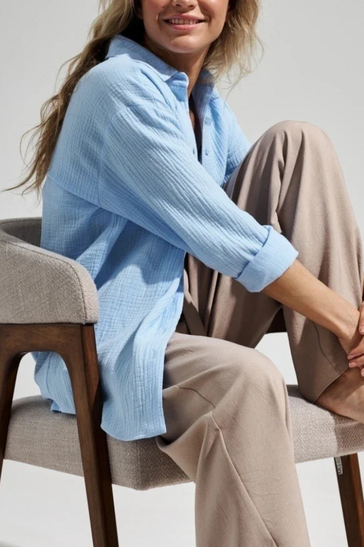 Marisol | Women's Breathable Button-Down Shirt