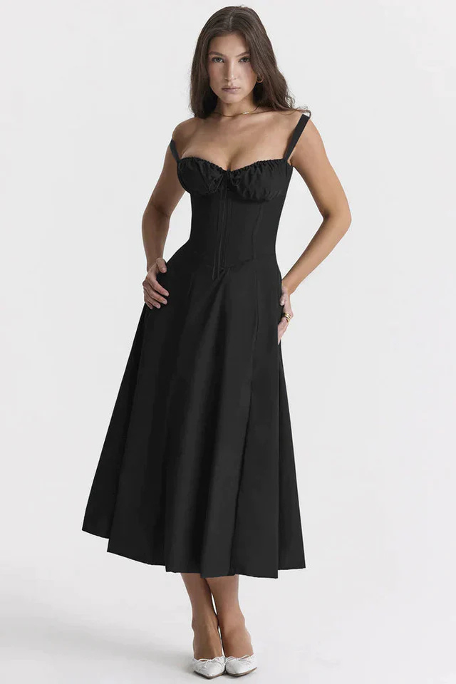 Sloane | Women’s Sophisticated Bustier Dress | Midi