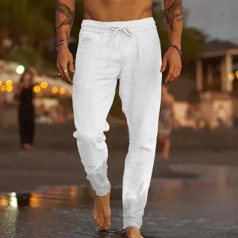 Walter | Men’s Relaxed Summer Trousers | Casual