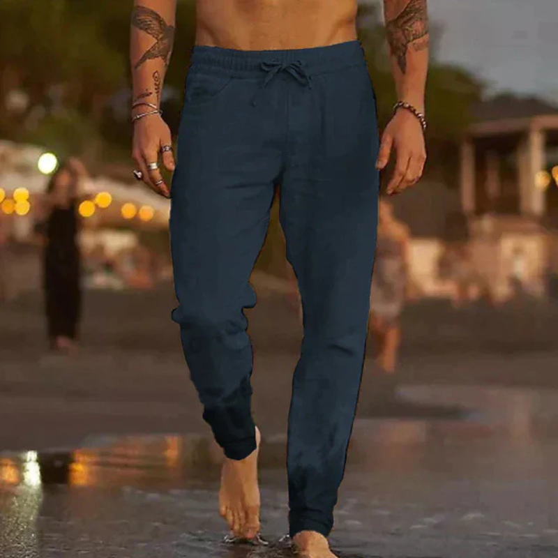 Walter | Men’s Relaxed Summer Trousers | Casual