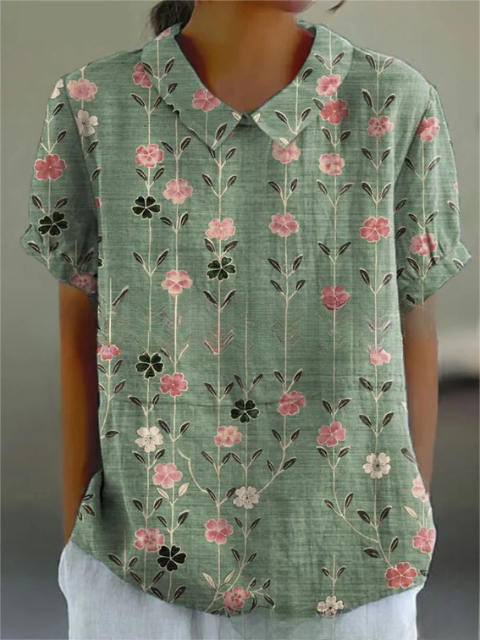 Perdi | Women’s Floral Shirt | Stylish Lightweight