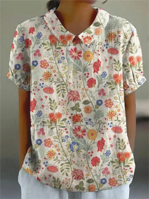 Perdi | Women’s Floral Shirt | Stylish Lightweight