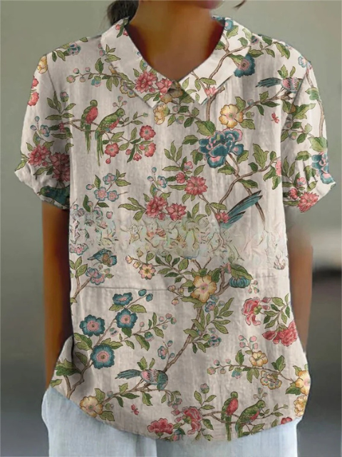 Perdi | Women’s Floral Shirt | Stylish Lightweight